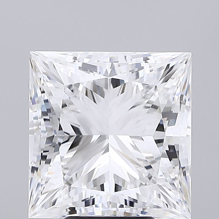 6.32ct Princess E VVS2 Lab Created Diamond