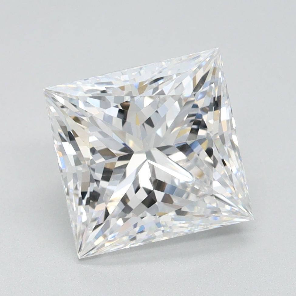 2.01ct Princess D IF Lab Created Diamond