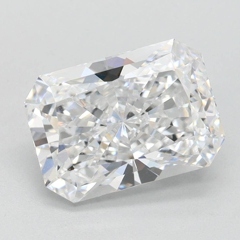 2.01ct Radiant D IF Lab Created Diamond