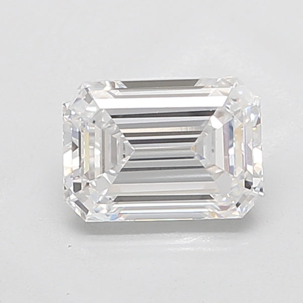 2.37ct Emerald D VVS2 Lab Created Diamond