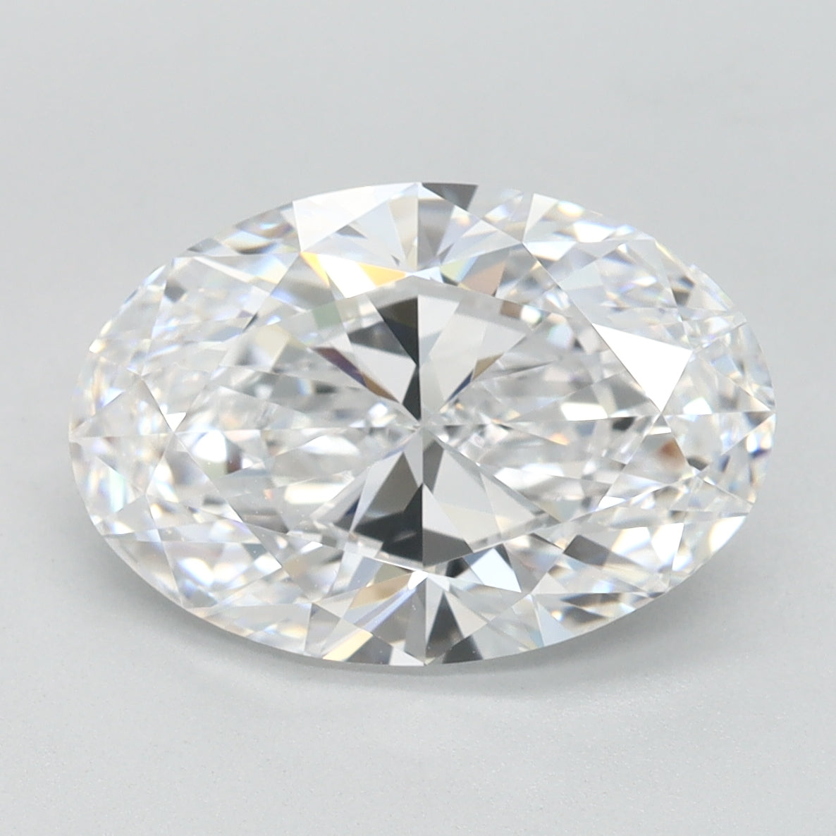 3.01ct Oval D IF Lab Created Diamond