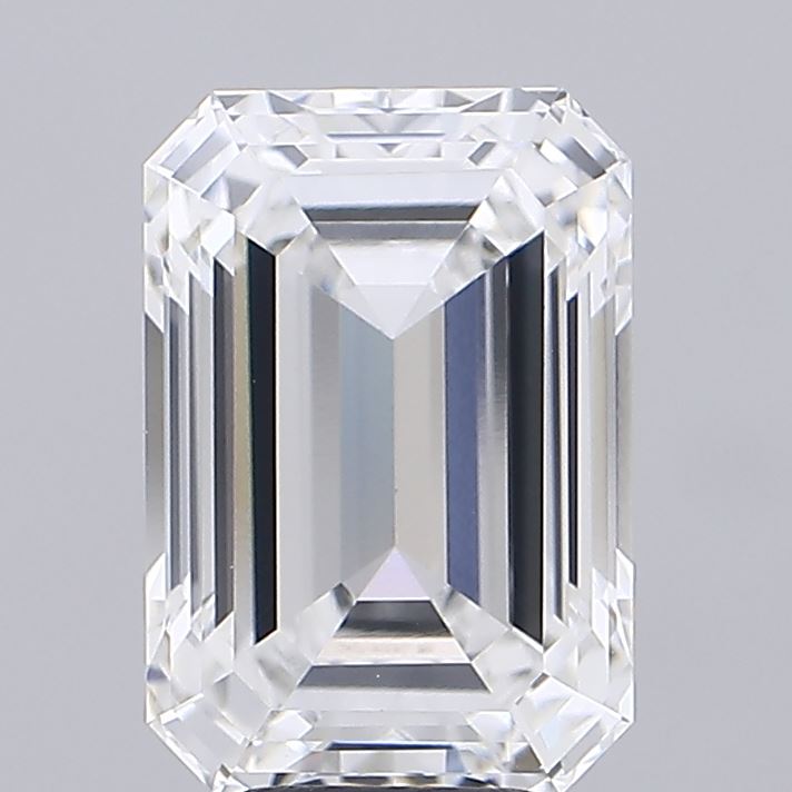5.07ct Emerald E VVS2 Lab Created Diamond