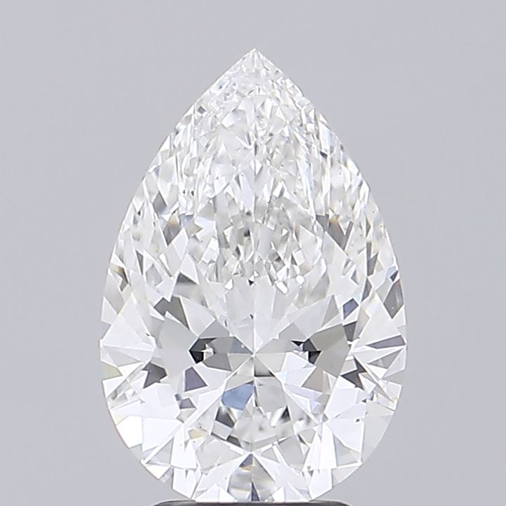 3.01ct Pear E VS1 Lab Created Diamond