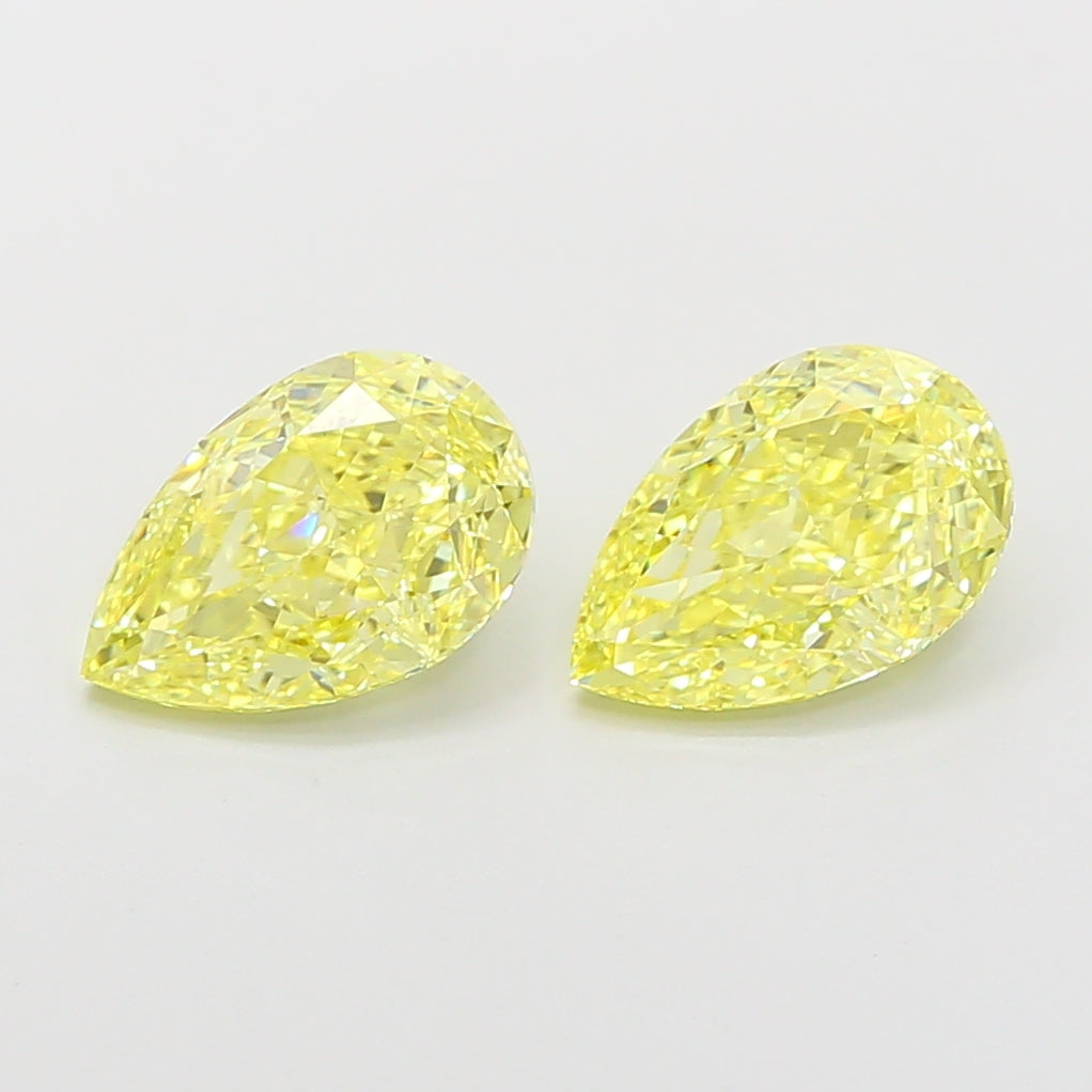 1.51ct Pear  VVS2 Lab Created Diamond
