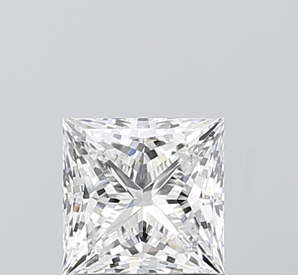1.11ct Princess D IF Lab Created Diamond