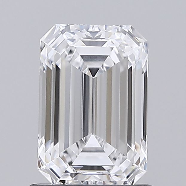 1.04ct Emerald D VVS1 Lab Created Diamond