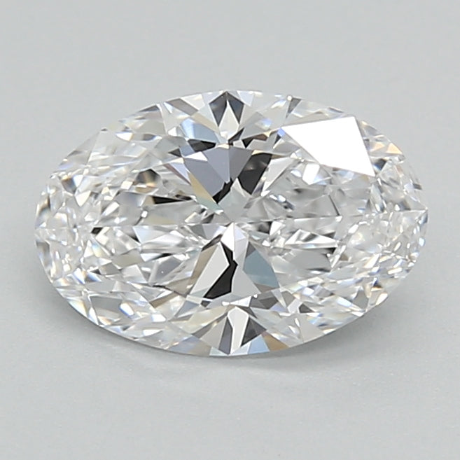 0.99ct Oval D VVS2 Lab Created Diamond