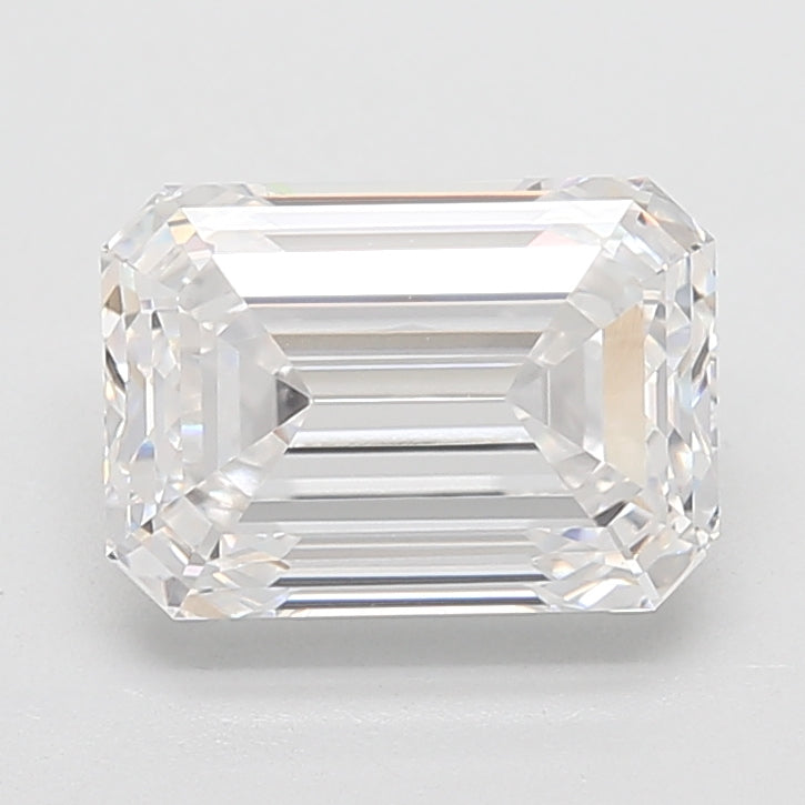 4.22ct Emerald E VVS1 Lab Created Diamond