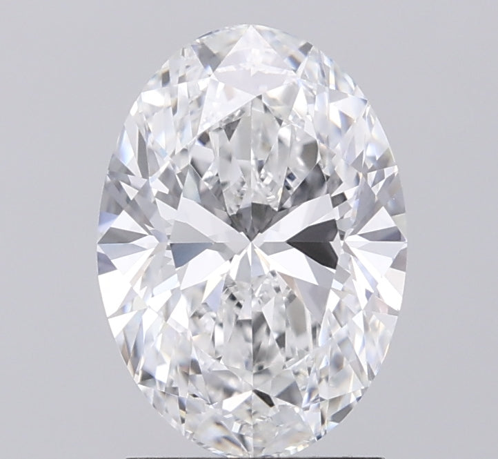2ct Oval E VVS2 Lab Created Diamond