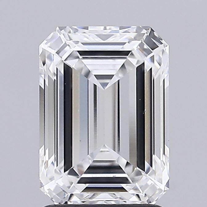 2.03ct Emerald D VVS2 Lab Created Diamond
