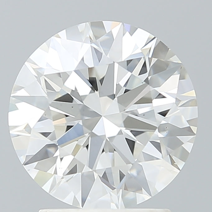 2.35ct Round F VS2 Lab Created Diamond