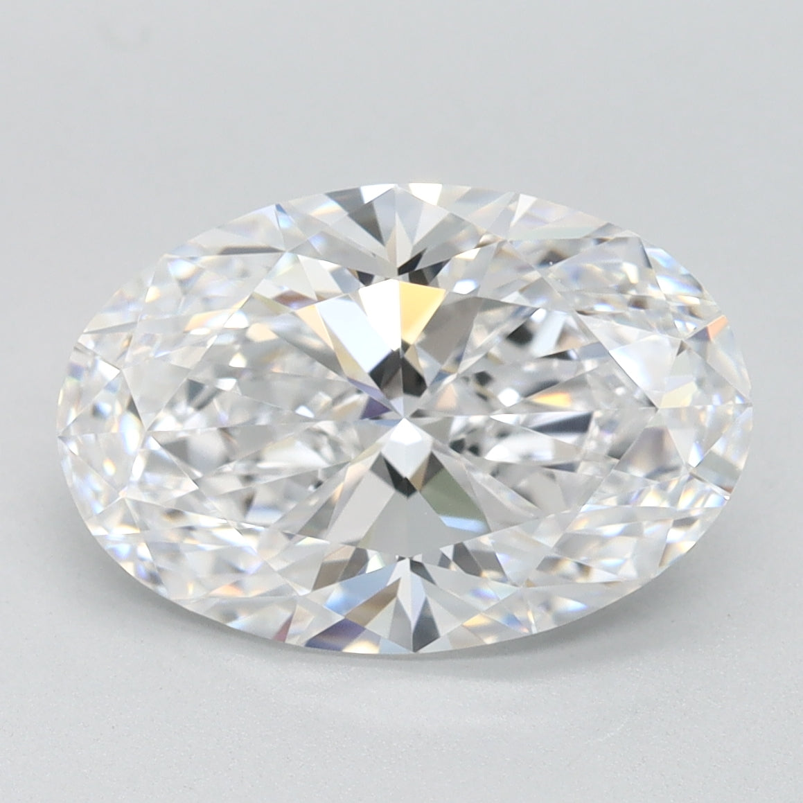 3.01ct Oval D IF Lab Created Diamond