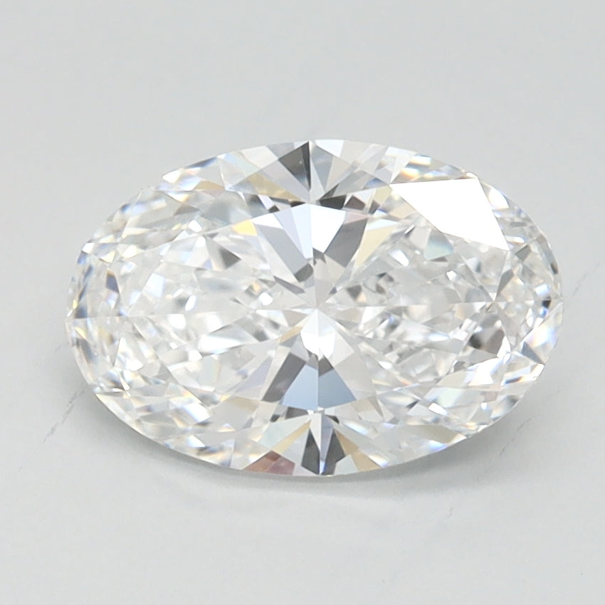1.02ct Oval D VVS1 Lab Created Diamond