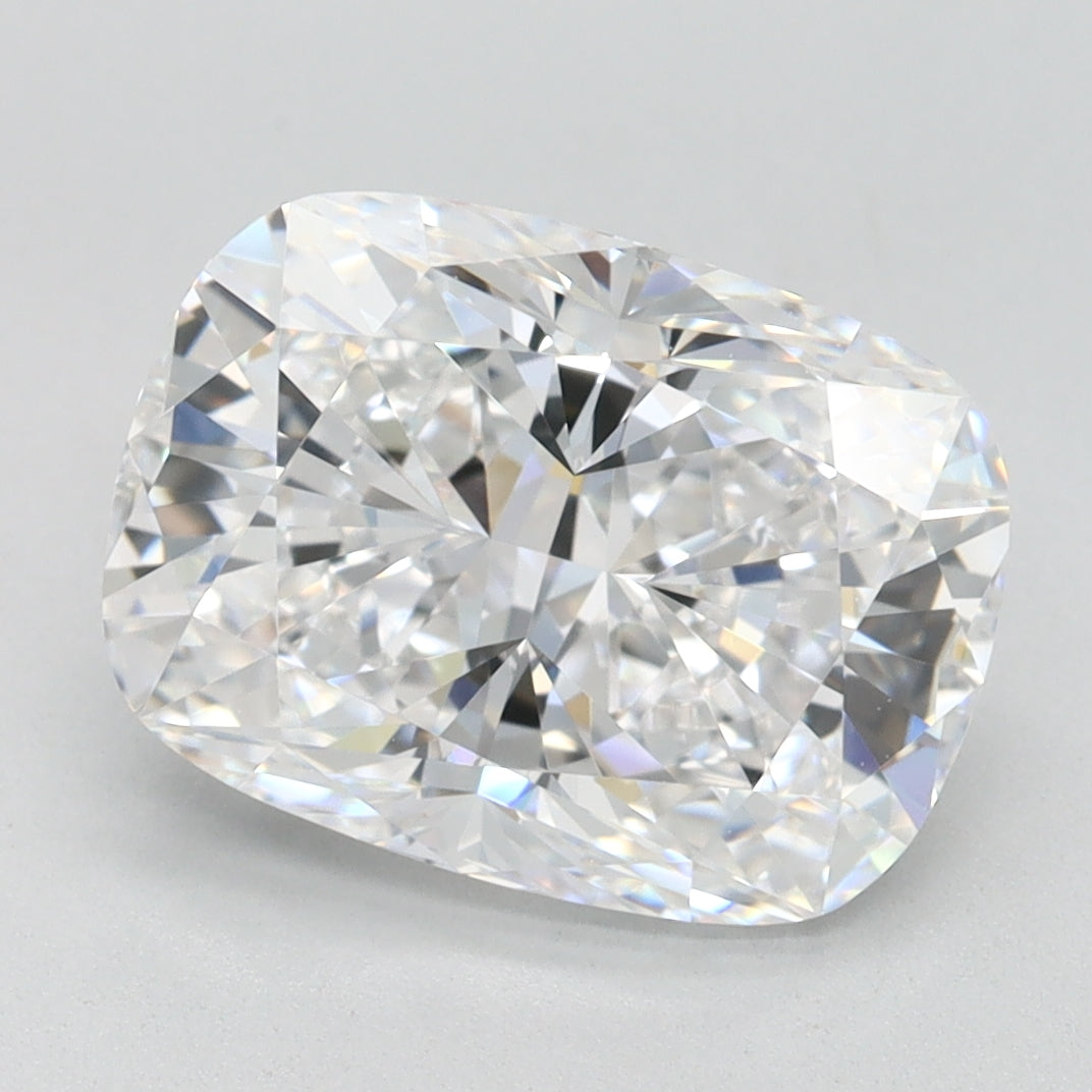 3.14ct Cushion D IF Lab Created Diamond