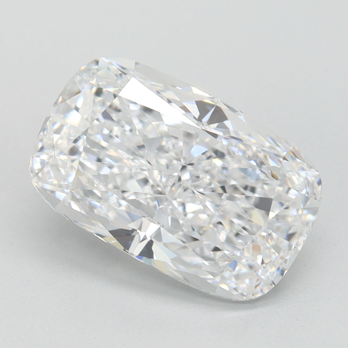 3.1ct Cushion D VVS1 Lab Created Diamond