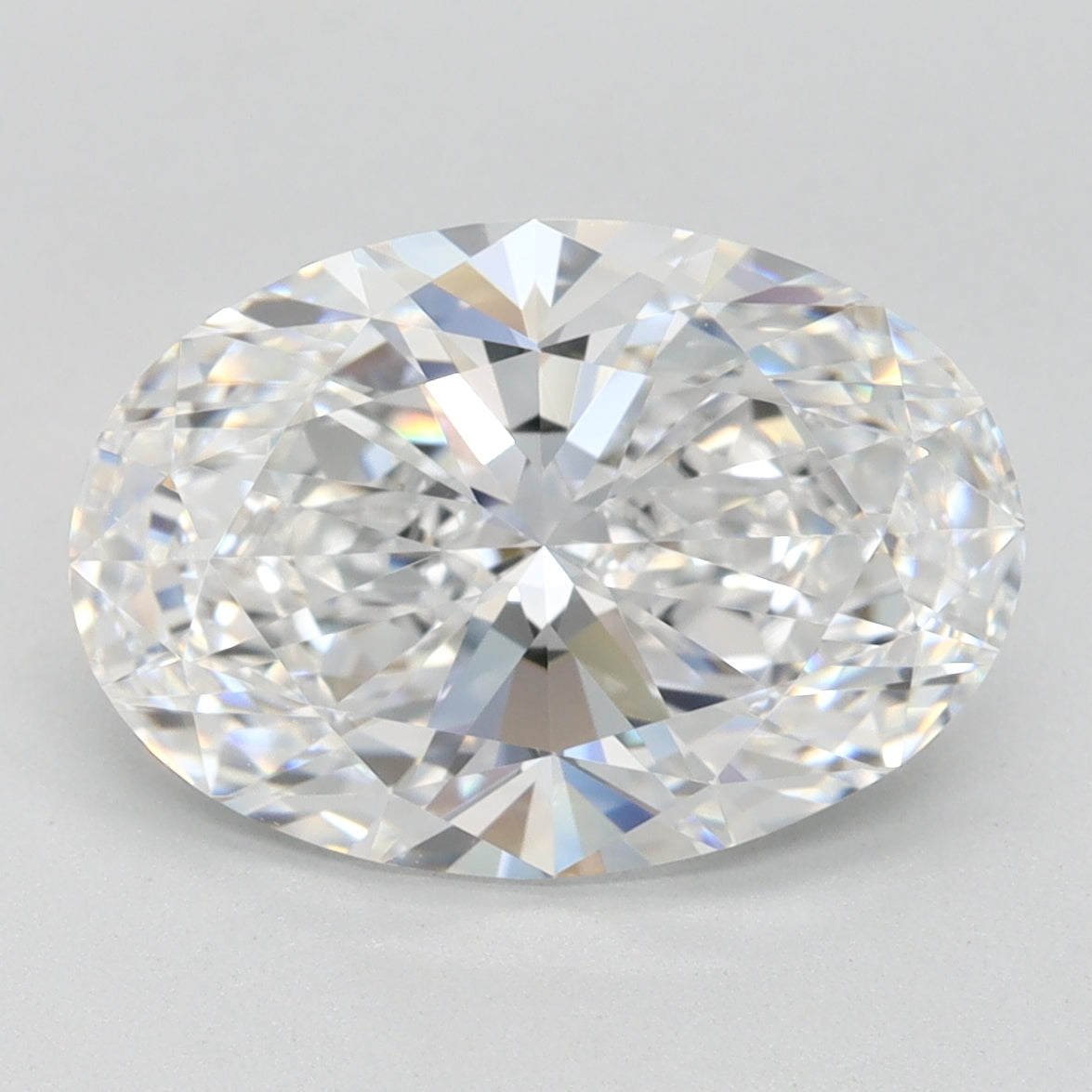 3.32ct Oval D IF Lab Created Diamond