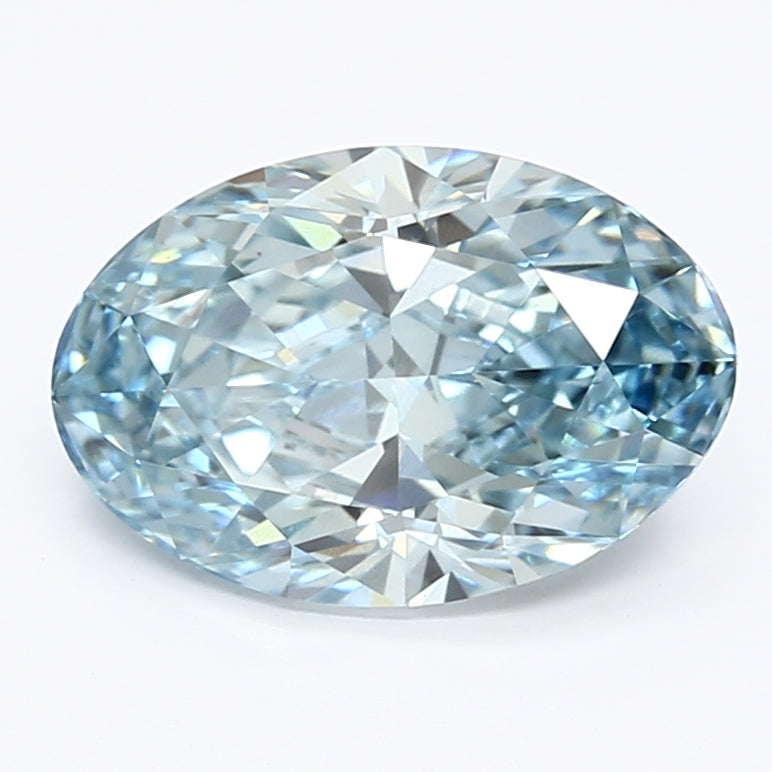 2.37ct Oval   VVS2 Lab Created Diamond