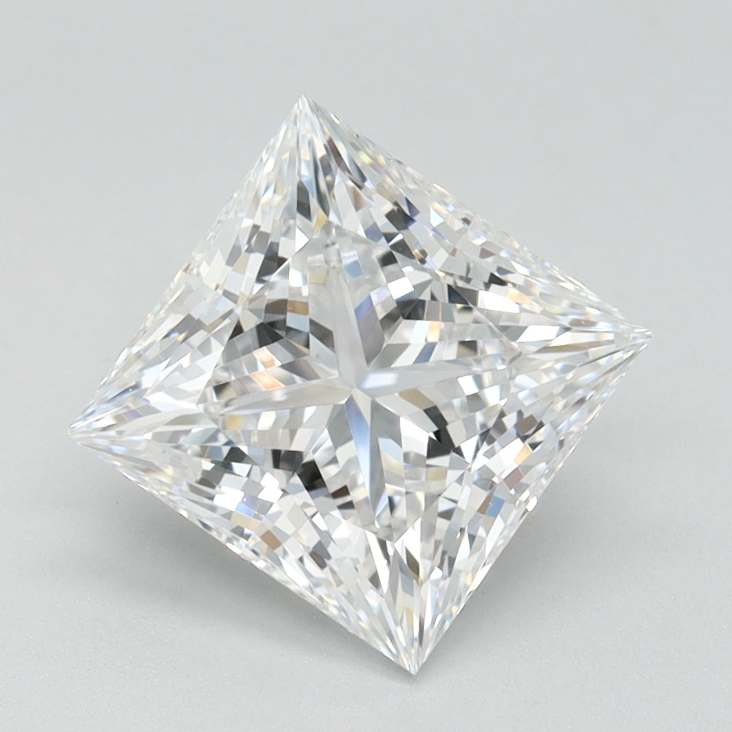 2.17ct Princess D VVS1 Lab Created Diamond