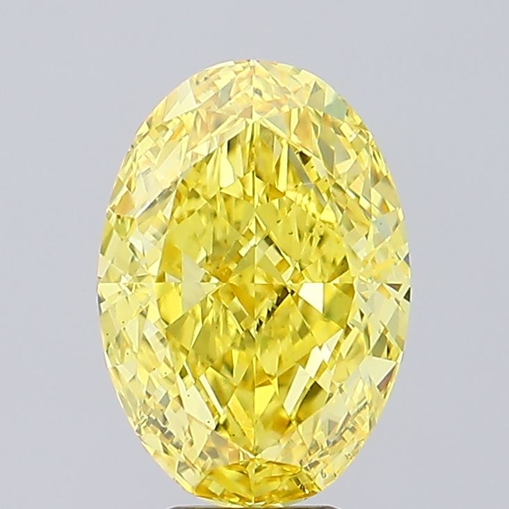 4.4ct Oval  VS2 Lab Created Diamond