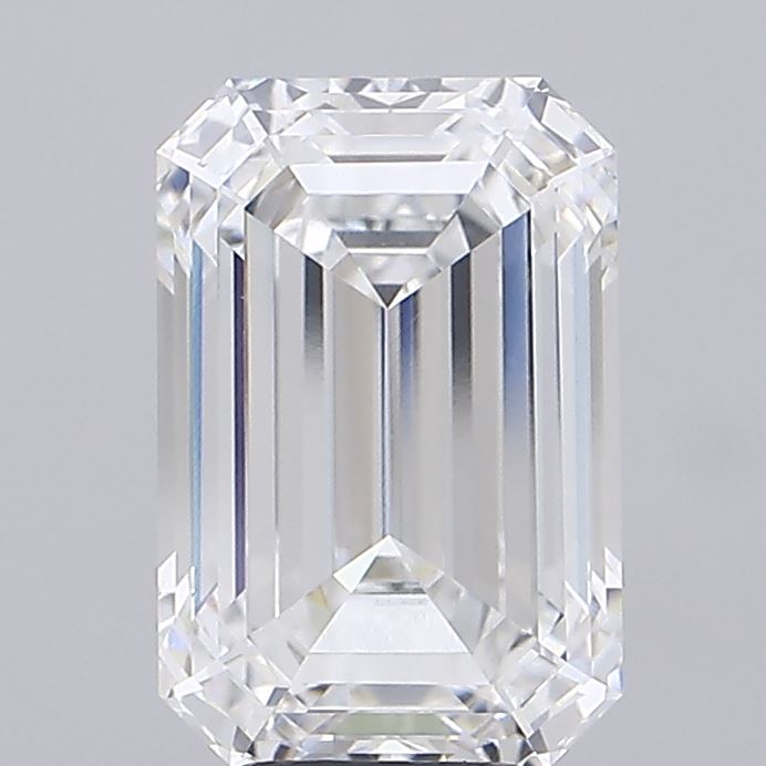5.1ct Emerald F VS1 Lab Created Diamond