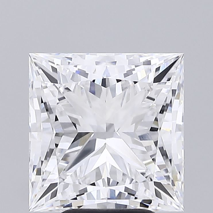 5.25ct Princess E VVS2 Lab Created Diamond