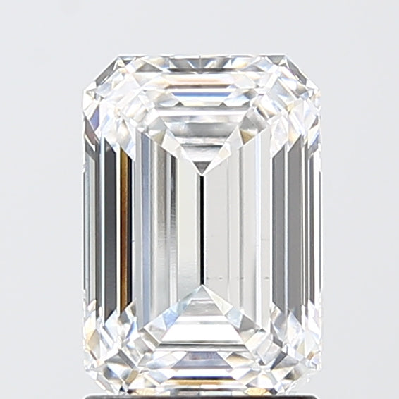 2.06ct Emerald D VVS2 Lab Created Diamond
