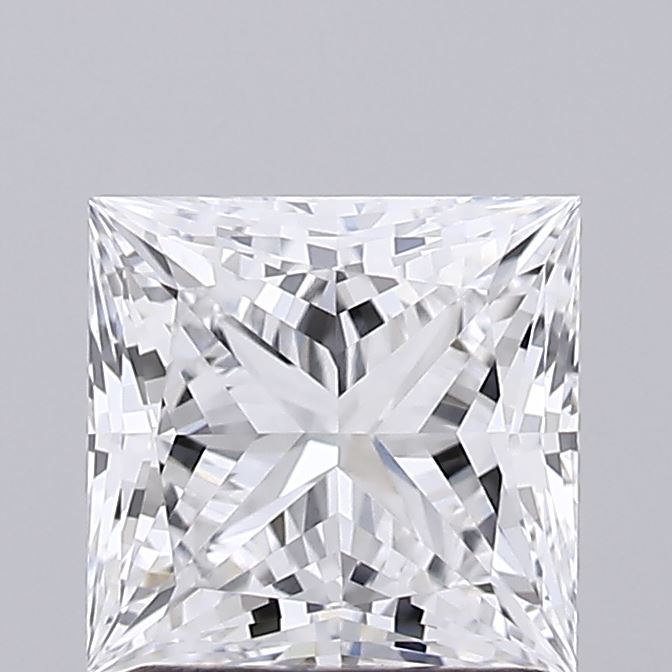1.47ct Princess D VVS1 Lab Created Diamond