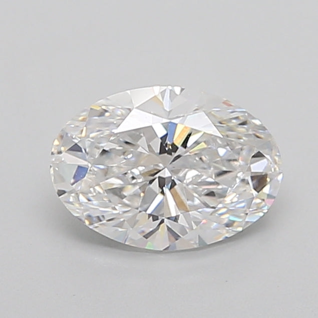 2.2ct Oval D IF Lab Created Diamond