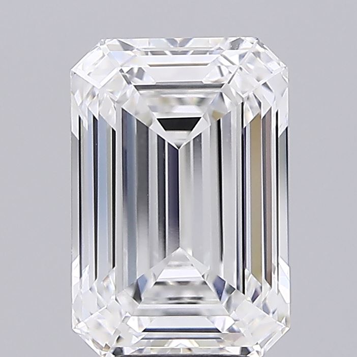 5.03ct Emerald E VVS1 Lab Created Diamond