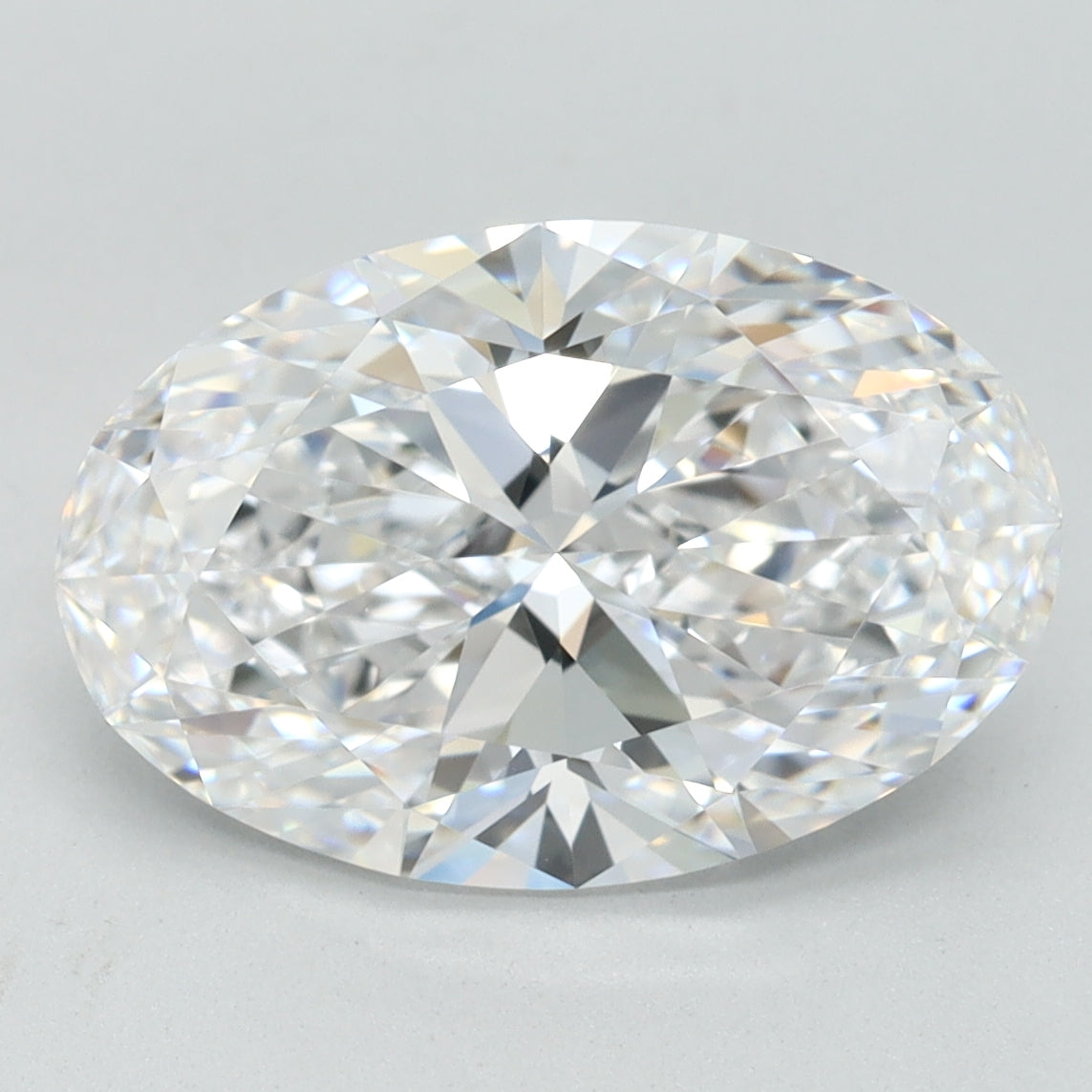 3.28ct Oval D IF Lab Created Diamond