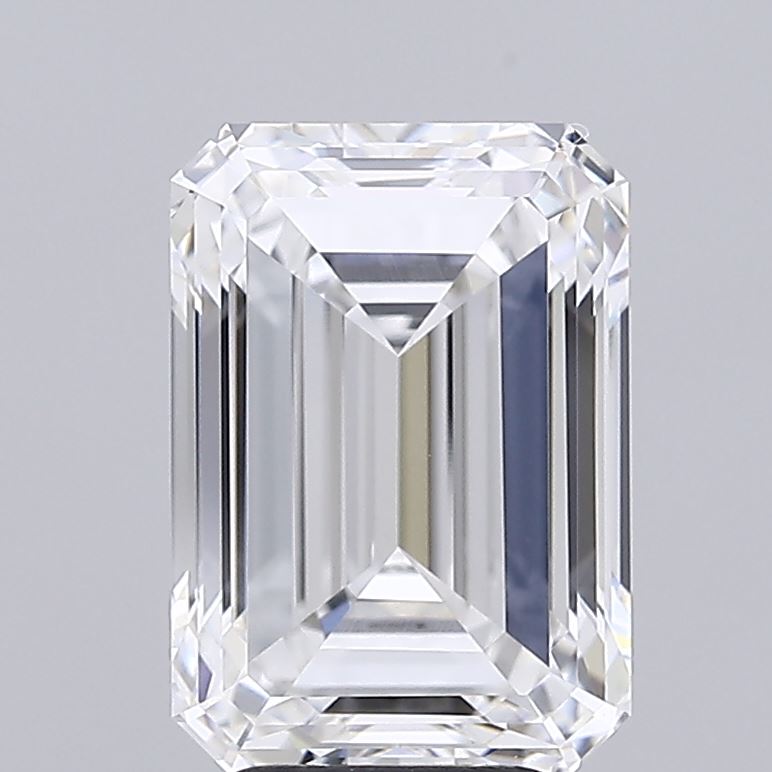 5.01ct Emerald E VVS2 Lab Created Diamond