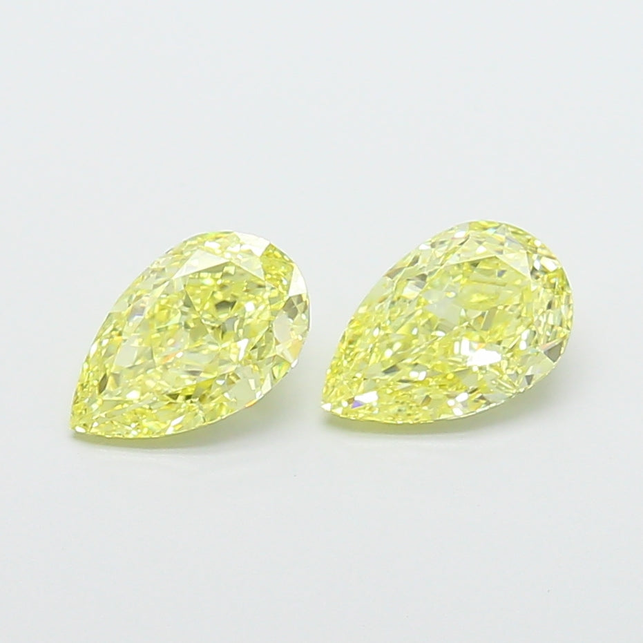 1.04ct Pear  VVS2 Lab Created Diamond