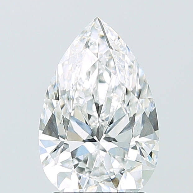 2.01ct Pear D VS2 Lab Created Diamond