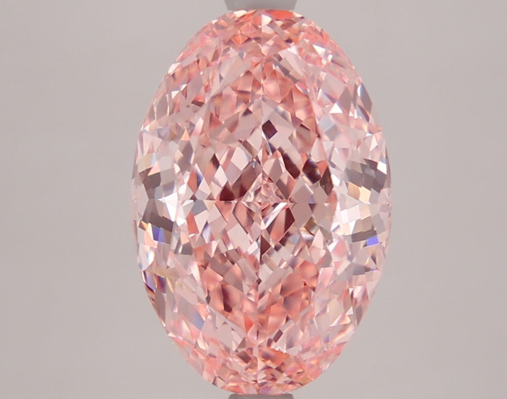 4.18ct Oval   VVS2 Lab Created Diamond