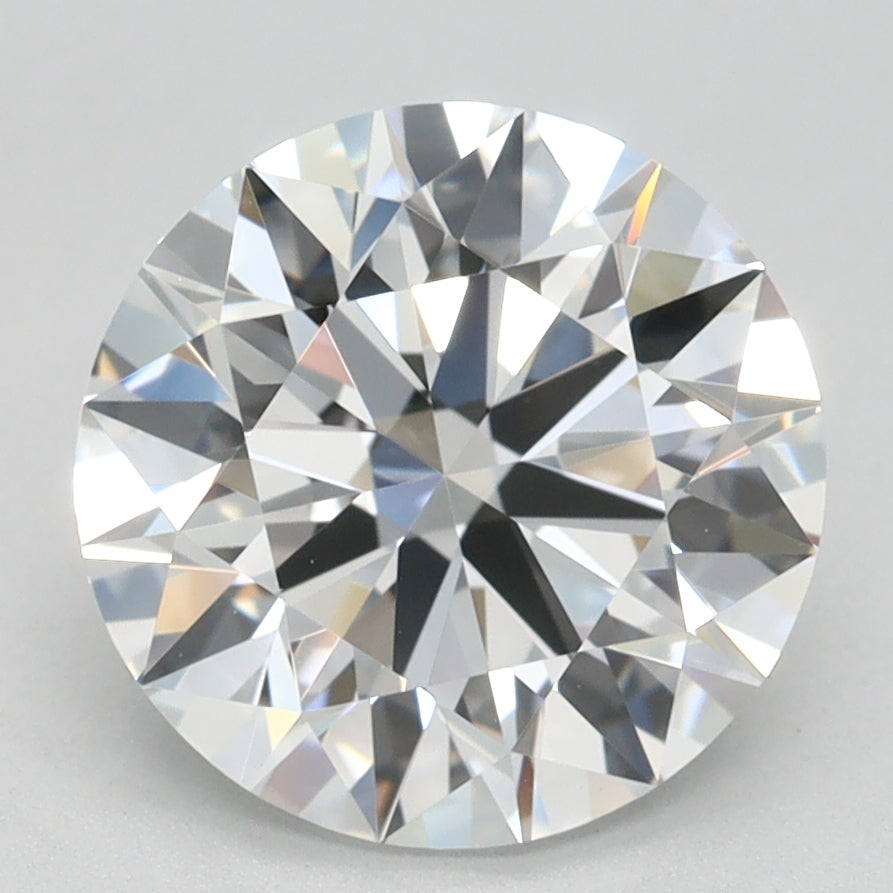 2.55ct Round D IF Lab Created Diamond