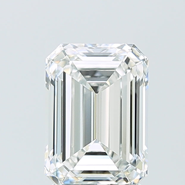 2.07ct Emerald E VVS2 Lab Created Diamond