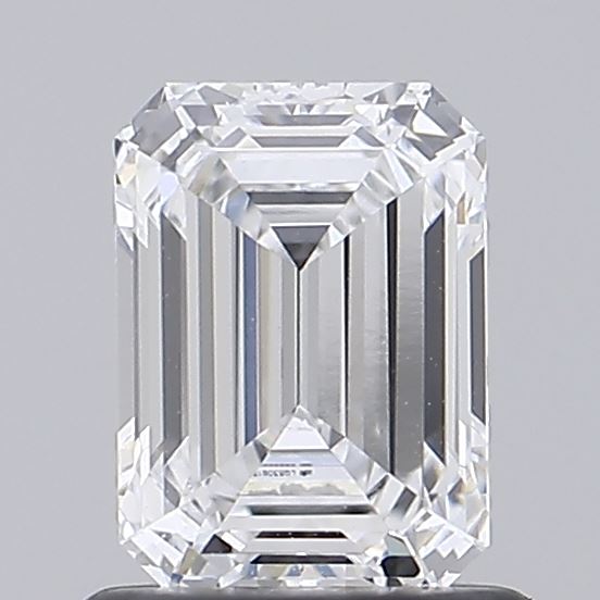 1.02ct Emerald D VVS1 Lab Created Diamond