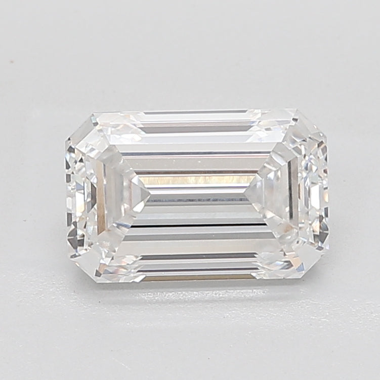 3.93ct Emerald E VVS2 Lab Created Diamond