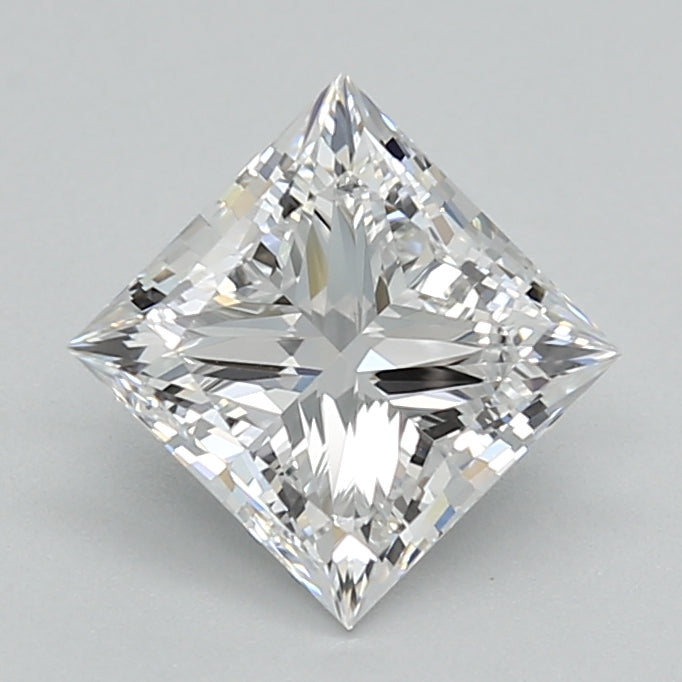 0.99ct Princess D VVS2 Lab Created Diamond
