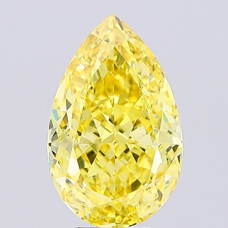 6.54ct Pear  VS1 Lab Created Diamond