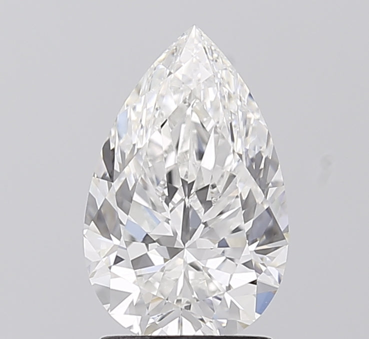 2.03ct Pear E VVS2 Lab Created Diamond