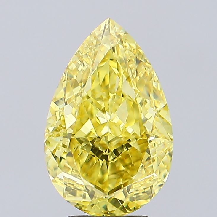 3.28ct Pear  VS1 Lab Created Diamond