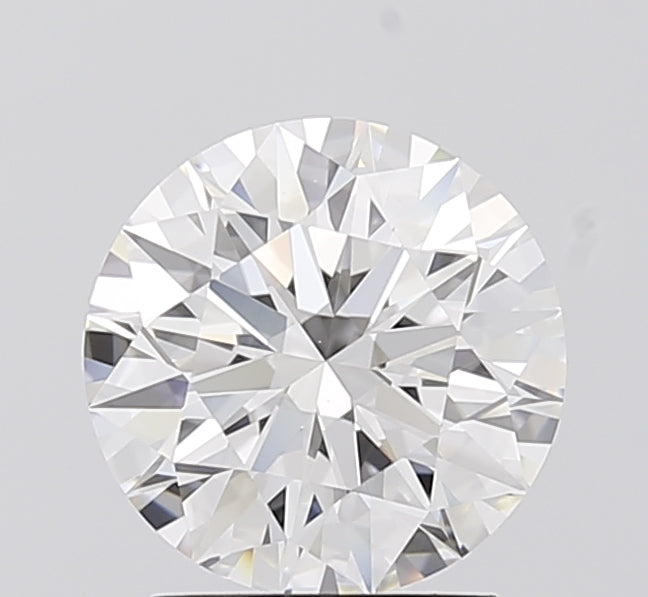 2.09ct Round E IF Lab Created Diamond