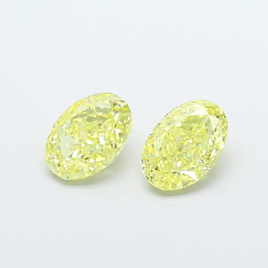 1.07ct Oval  VVS2 Lab Created Diamond