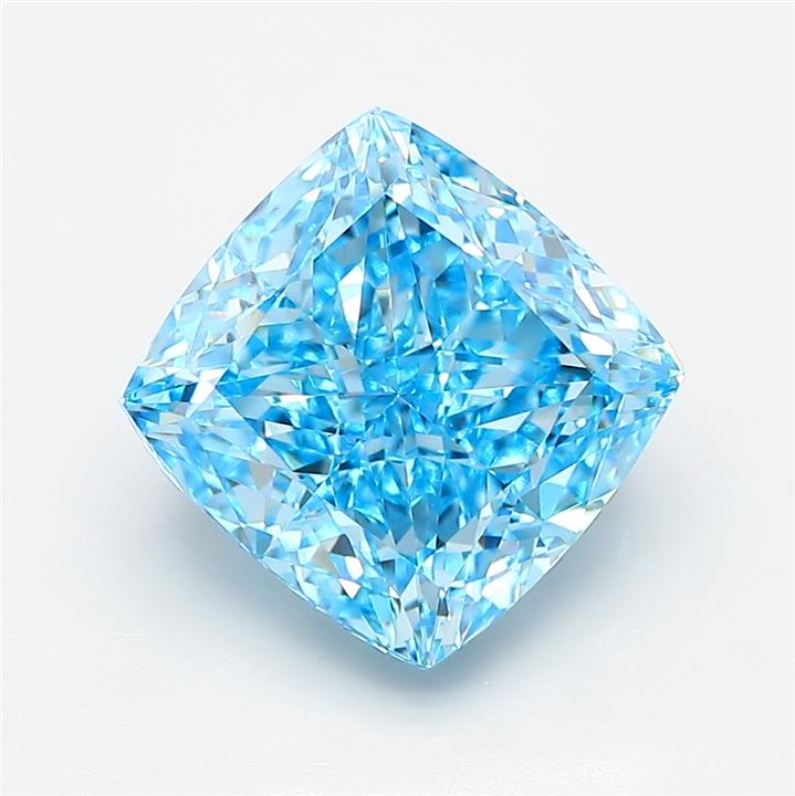 5.55ct Cushion  VVS2 Lab Created Diamond
