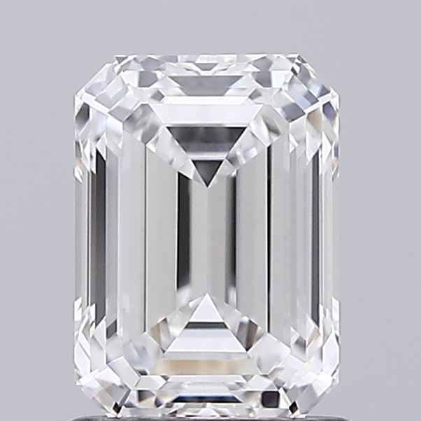 1.27ct Emerald D VVS1 Lab Created Diamond