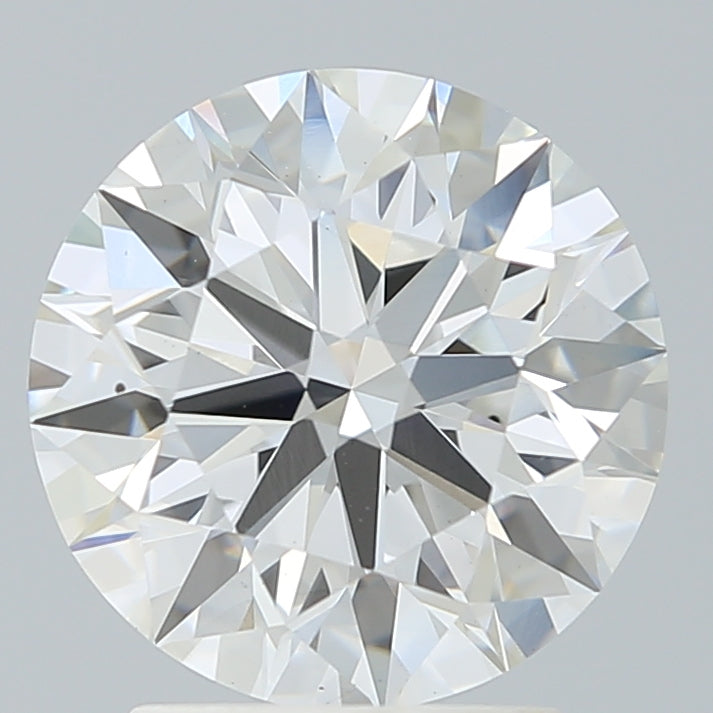 2.63ct Round F VS2 Lab Created Diamond