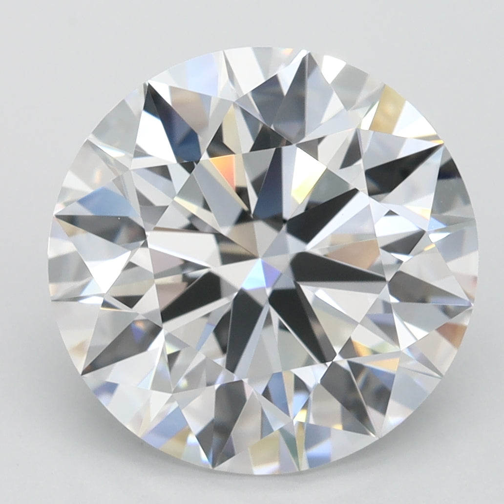 4.09ct Round D IF Lab Created Diamond