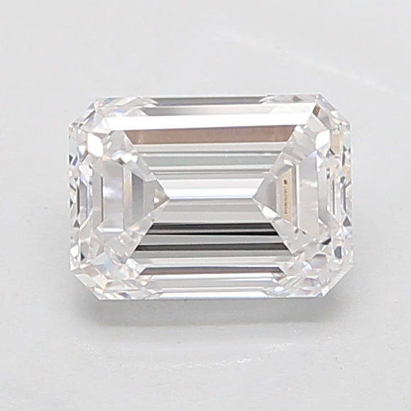 2.64ct Emerald D IF Lab Created Diamond