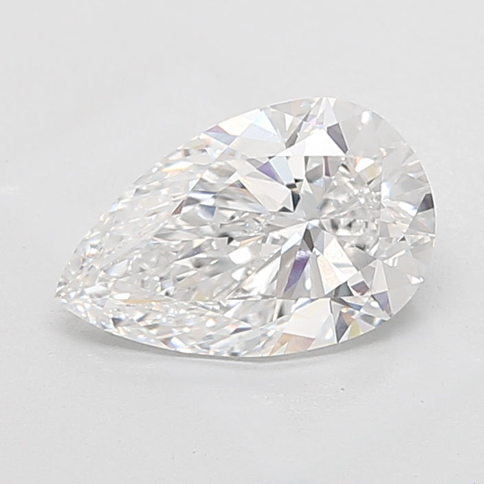 3.21ct Pear D IF Lab Created Diamond